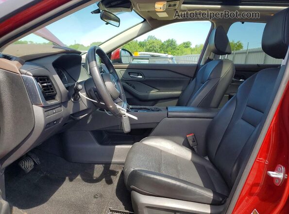 5N1BT3BB0PC687937 2023 NISSAN ROGUE Burgundy Vista interior delantera