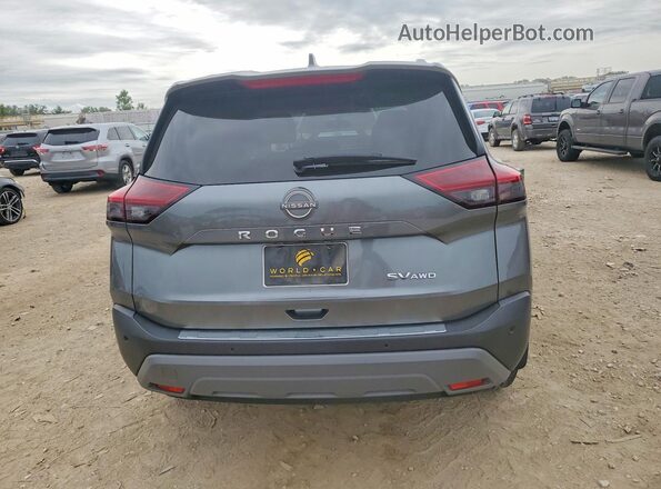 5N1BT3BB0PC776472 2023 NISSAN ROGUE Серый Вид сзади