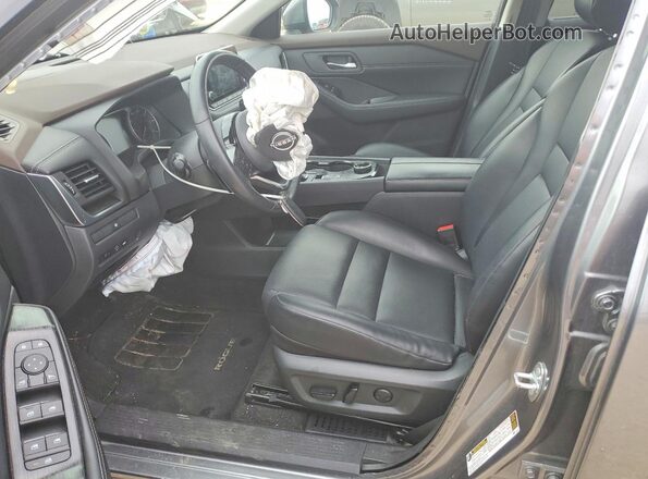 5N1BT3BB0PC776472 2023 NISSAN ROGUE Серый Вид салона спереди