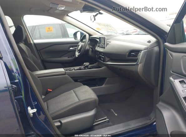 5N1BT3BB0RC686550 2024 NISSAN ROGUE Blue წინა სალონის ხედი