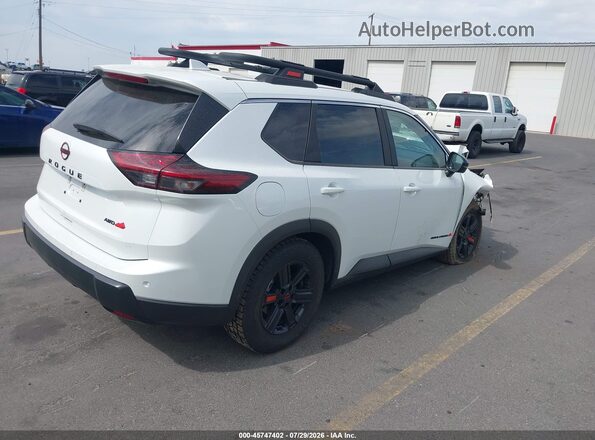 5N1BT3BB0SC805090 2025 NISSAN ROGUE Белый Задняя правая четверть