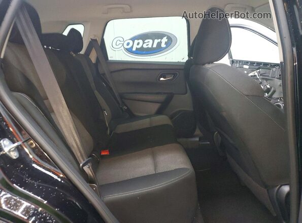 5N1BT3BB0SC834752 2025 NISSAN ROGUE Черный Вид задних сидений