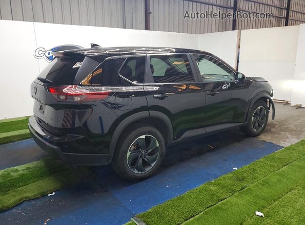 5N1BT3BB0SC834752 2025 NISSAN ROGUE Черный Задняя правая четверть