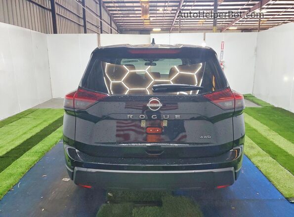 5N1BT3BB0SC834752 2025 NISSAN ROGUE Черный Вид сзади