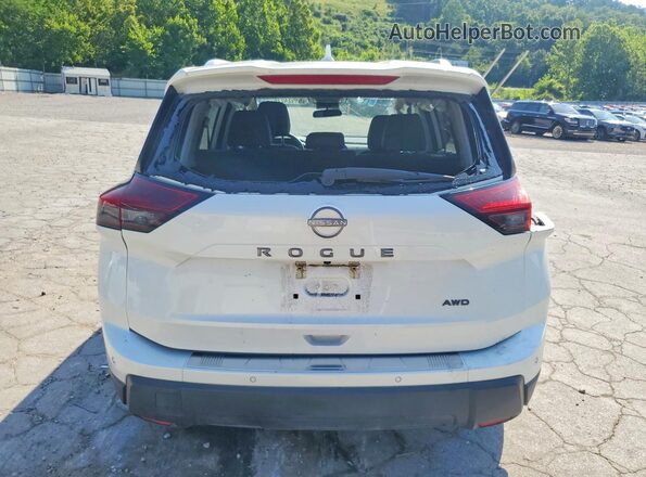 5N1BT3BB0SC858646 2025 NISSAN ROGUE White უკანა ხედი