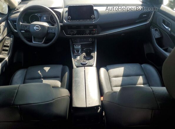 5N1BT3BB0SC858646 2025 NISSAN ROGUE White წინა პანელის ხედი