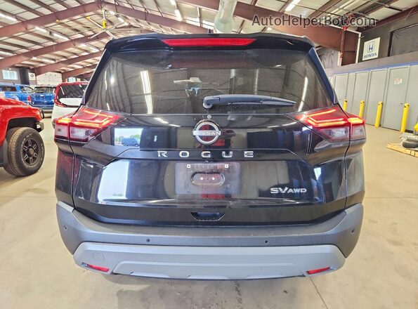 5N1BT3BB1PC837098 2023 NISSAN ROGUE Black Rear view