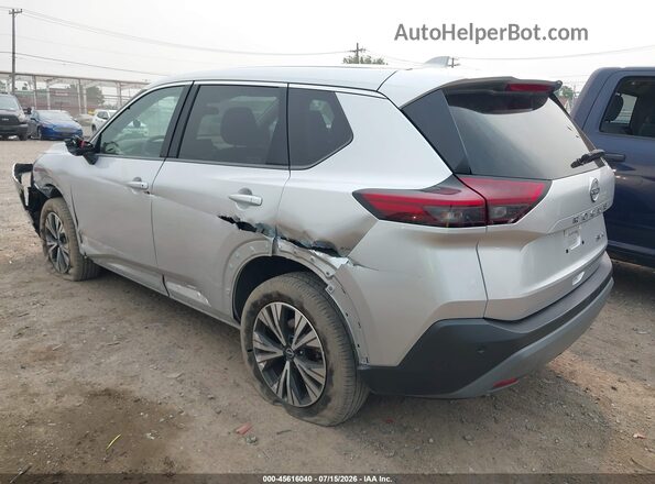 5N1BT3BB1PC839014 2023 NISSAN ROGUE Серебряный Задняя левая четверть