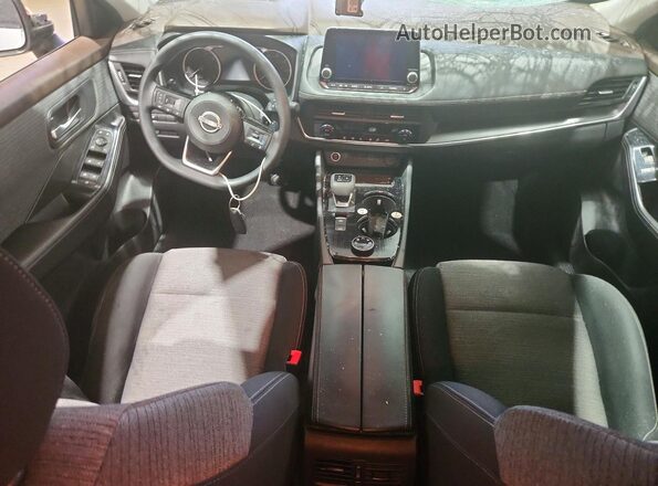 5N1BT3BB1PC925231 2023 NISSAN ROGUE Silver Dashboard view