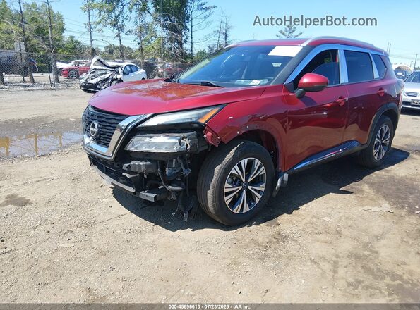 5N1BT3BB3PC671392 2023 NISSAN ROGUE Red Przód lewy