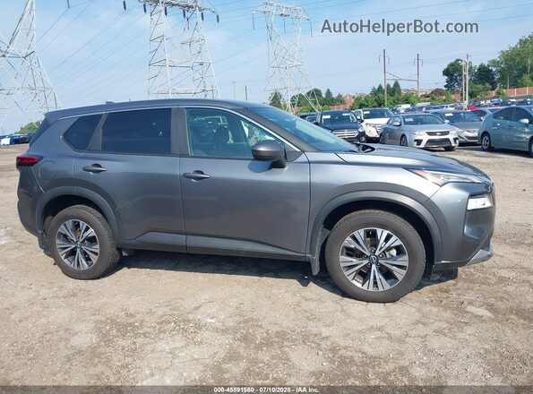 5N1BT3BB3PC813563 2023 NISSAN ROGUE Gray 360 interior view