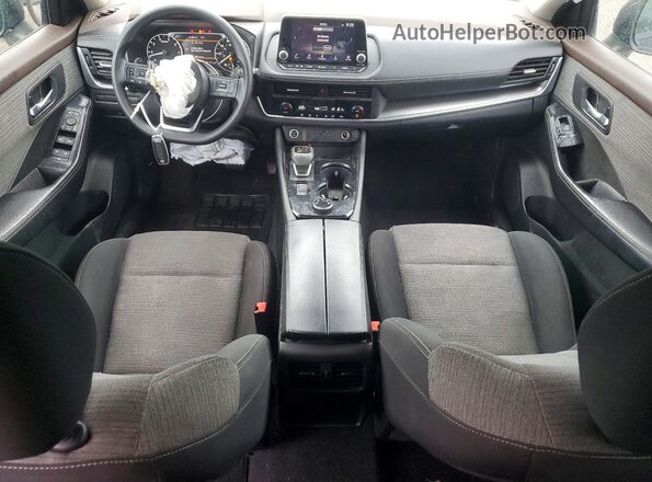 5N1BT3BB3PC848216 2023 NISSAN ROGUE Black Առջևի վահանակի տեսք