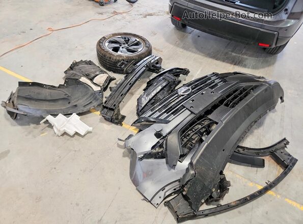5N1BT3BB3RC697445 2024 NISSAN ROGUE Gray Widok naklejki z numerem VIN