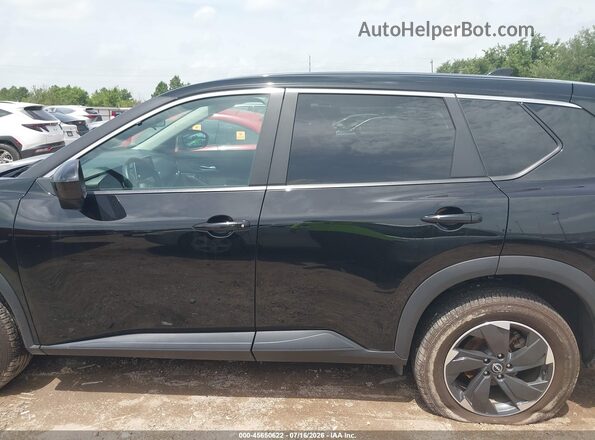 5N1BT3BB3RC749902 2024 NISSAN ROGUE Black Սալոնի 360 աստիճան տեսք