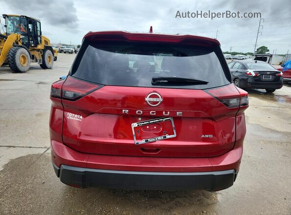5N1BT3BB3SC778872 2025 NISSAN ROGUE Red Rear view