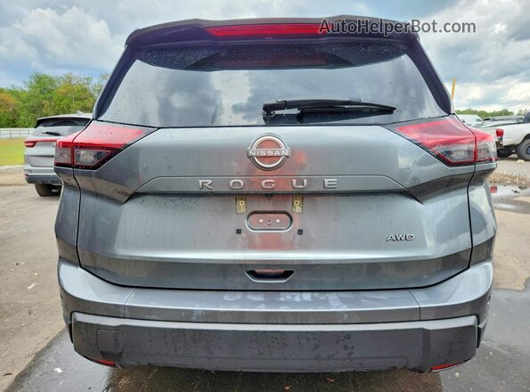5N1BT3BB3SC808534 2025 NISSAN ROGUE Gray Rear view