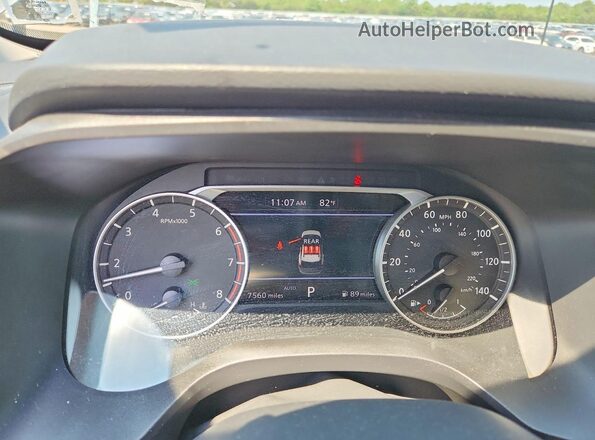 5N1BT3BB3SC818982 2025 NISSAN ROGUE Угольный Вид щитка приборов