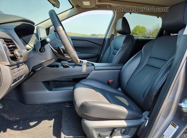 5N1BT3BB3SC818982 2025 NISSAN ROGUE Угольный Вид салона спереди