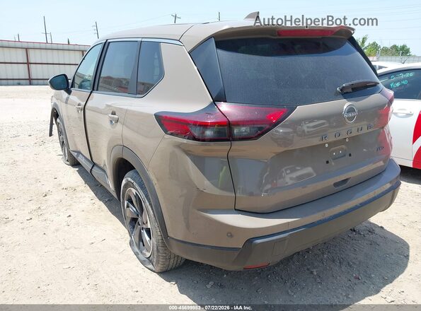 5N1BT3BB3SC823213 2025 NISSAN ROGUE Dark Brown Trasero izquierdo