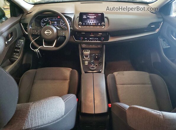 5N1BT3BB4PC686435 2023 NISSAN ROGUE Charcoal Вид панелі приладів