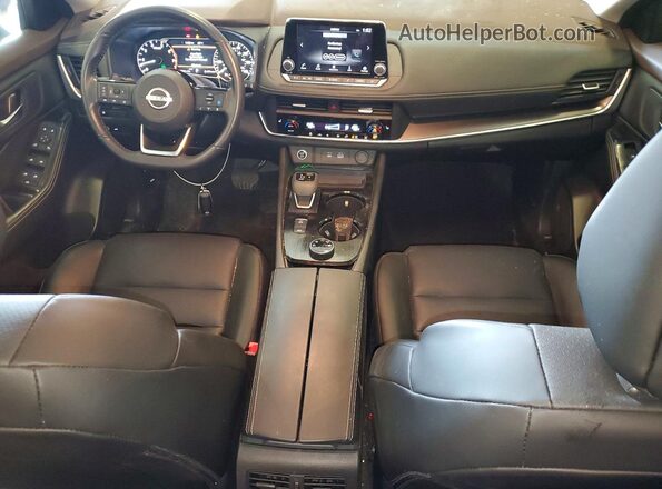 5N1BT3BB4PC871987 2023 NISSAN ROGUE White Առջևի վահանակի տեսք