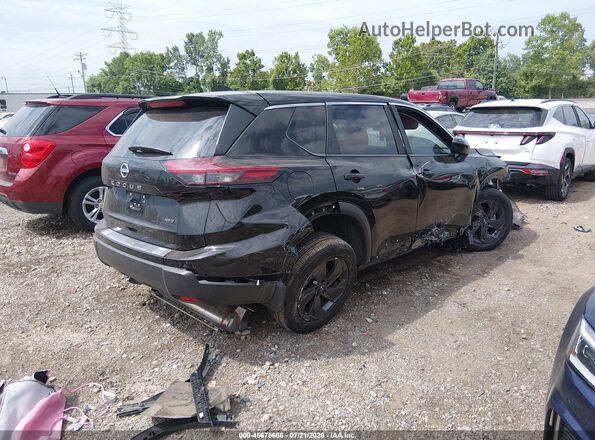 5N1BT3BB4TC737572 2026 NISSAN ROGUE Черный Задняя правая четверть