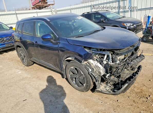 5N1BT3BB5RC748007 2024 NISSAN ROGUE Blue Front right