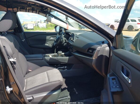 5N1BT3BB5SC856228 2025 NISSAN ROGUE Black Front interior view