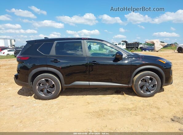 5N1BT3BB5SC856228 2025 NISSAN ROGUE Black Rear interior view
