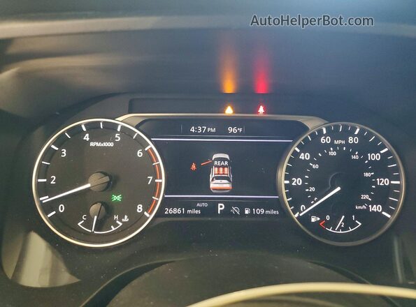5N1BT3BB6RC736108 2024 NISSAN ROGUE Белый Вид щитка приборов