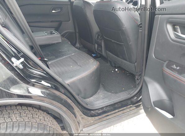 5N1BT3BB6SC808155 2025 NISSAN ROGUE Black Vista de la etiqueta del VIN