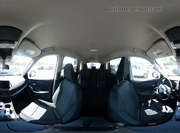 5N1BT3BB6TC701446 2026 NISSAN ROGUE Gray სალონის 360-გრადუსიანი ხედი