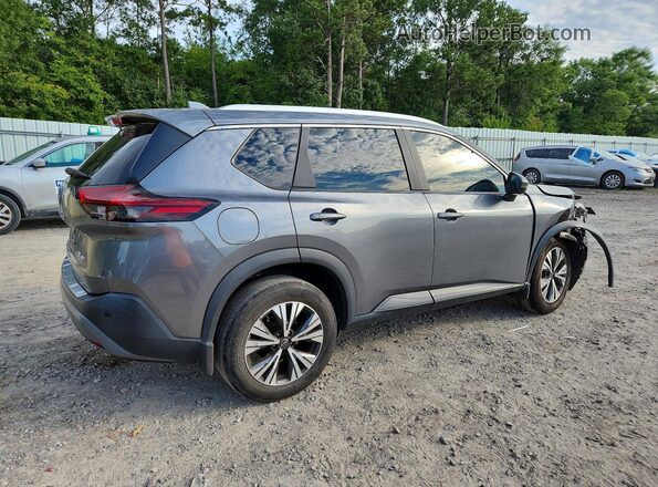5N1BT3BB7PC673758 2023 NISSAN ROGUE Charcoal Задня права чверть