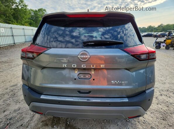 5N1BT3BB7PC673758 2023 NISSAN ROGUE Charcoal Вид ззаду
