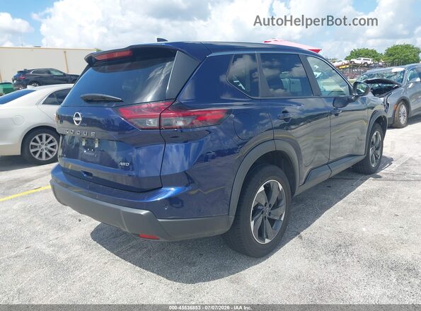 5N1BT3BB7SC796002 2025 NISSAN ROGUE Blue Rear right