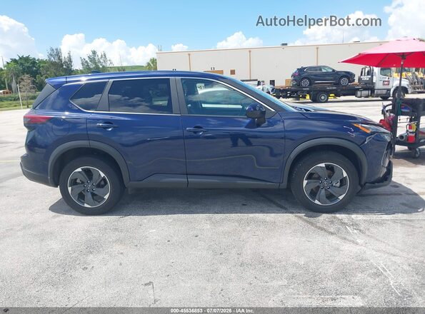 5N1BT3BB7SC796002 2025 NISSAN ROGUE Blue Rear interior view