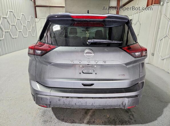 5N1BT3BB7TC761848 2026 NISSAN ROGUE Gray Вид ззаду