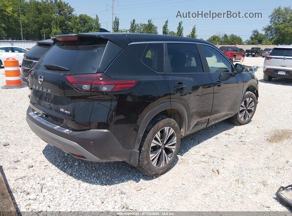 5N1BT3BB8PC736608 2023 NISSAN ROGUE Black უკანა მარჯვენა