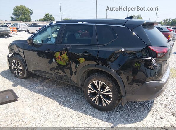 5N1BT3BB8PC736608 2023 NISSAN ROGUE Black უკანა მარცხენა