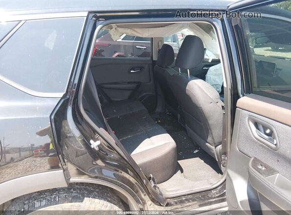 5N1BT3BB8PC736608 2023 NISSAN ROGUE Black VIN კოდის სტიკერის ხედი