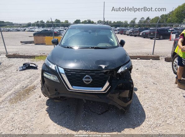 5N1BT3BB8PC736608 2023 NISSAN ROGUE Black უკანა სალონის ხედი