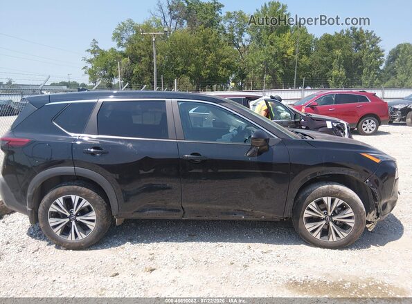 5N1BT3BB8PC736608 2023 NISSAN ROGUE Black სალონის 360-გრადუსიანი ხედი