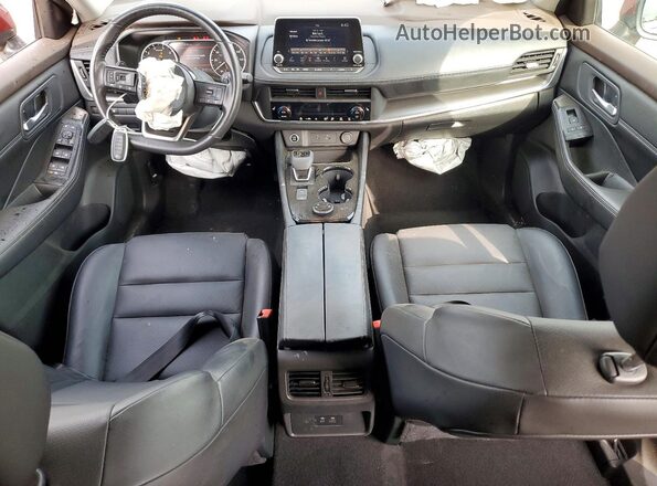 5N1BT3BB8PC778387 2023 NISSAN ROGUE Red Առջևի վահանակի տեսք