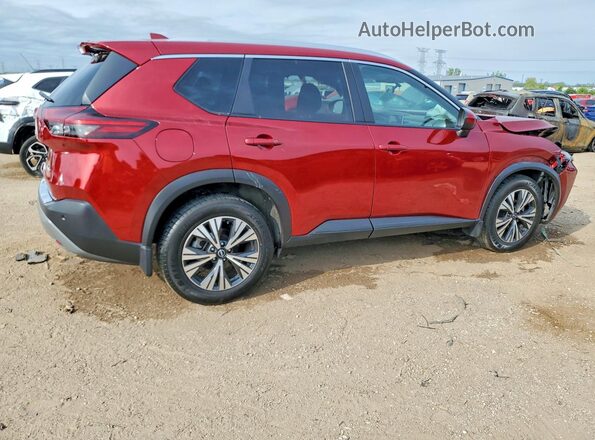 5N1BT3BB8PC778387 2023 NISSAN ROGUE Red Հետևի աջ