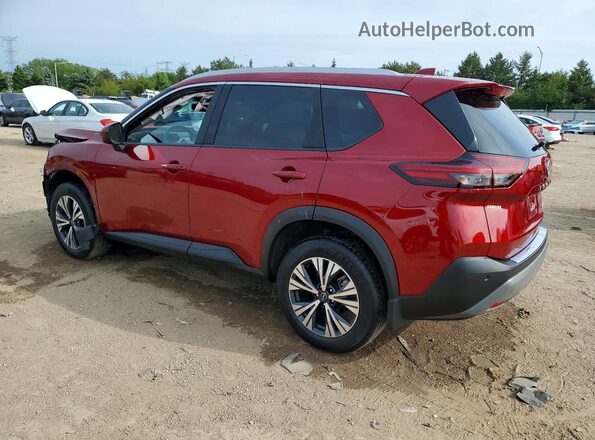 5N1BT3BB8PC778387 2023 NISSAN ROGUE Red Հետևի ձախ