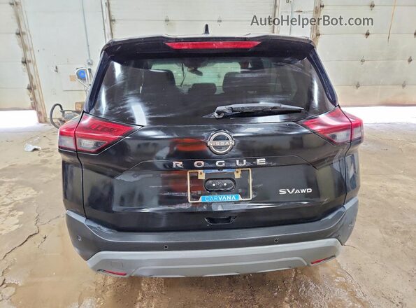 5N1BT3BB8PC850527 2023 NISSAN ROGUE Black Vista trasera