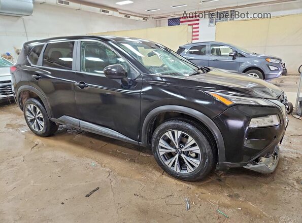 5N1BT3BB8PC850527 2023 NISSAN ROGUE Black Delantero derecho