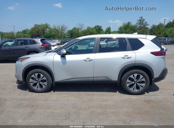 5N1BT3BB9PC768628 2023 NISSAN ROGUE Серебряный Панорамный вид салона 360°