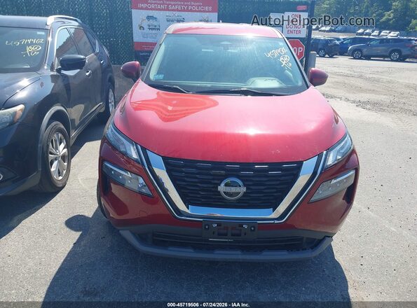 5N1BT3BB9PC940639 2023 NISSAN ROGUE Red Սարքավորումների վահանակի տեսք