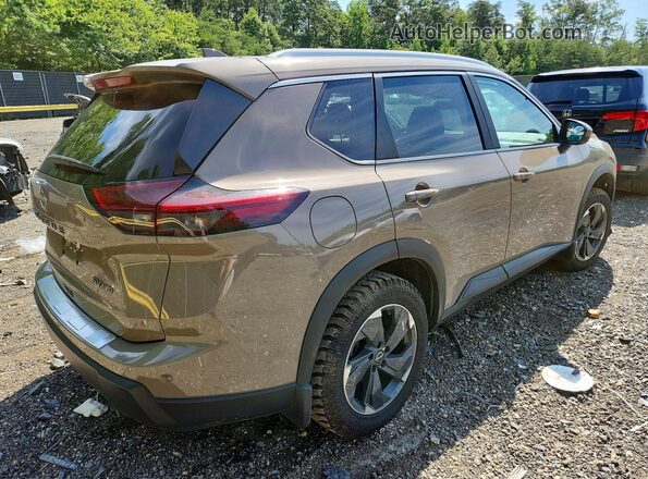 5N1BT3BB9RC755655 2024 NISSAN ROGUE Tan Задня права чверть